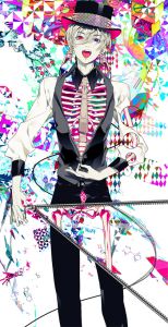 秋赤音ジークレープリント額　「Skelton Gentlemen」  【サイン入/Signed】／秋赤音　AKIAKANEのサムネール