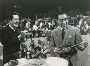 「読響指揮」より　團伊玖磨／(Photo print of Yukio Mishima with Ikuma Dan /)のサムネール