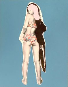 振り返ったピンクな気分のサムネール