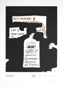 Big Pagoda リトグラフ ポスター／ジャン=ミシェル・バスキア／(Big Pagoda / Jean Michel Basquiat)のサムネール