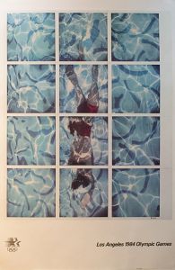 1984年 夏季 ロサンゼルス オリンピックポスター／デイヴィット・ホックニー／(1984 Los Angels Summer Olympic Poster / David Hockney)のサムネール