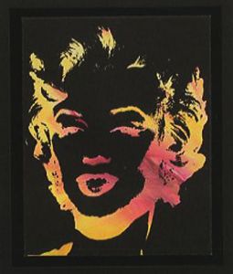アンディー・ウォーホル　キャンバス作品「マリリン・モンロー（サンデーBモーニング版）」／アンディー・ウォーホル／(Marilyn Monroe / ANDY WARHOL)のサムネール