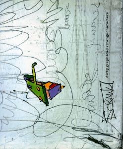 Scrawl Dirty Graphics & Strange Characters／エドワード・ブース・クリボーン／(Scrawl Dirty Graphics & Strange Characters / Edward Booth - Clibborn)のサムネール