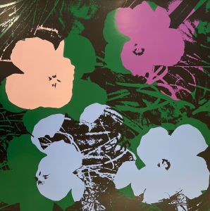 アンディ・ウォーホル　サンデー B. モーニング　フラワーズ(H)／アンディ・ウォーホル／(Andy Warhol Sunday B. Morning Flowers(H) / Andy Warhol)のサムネール