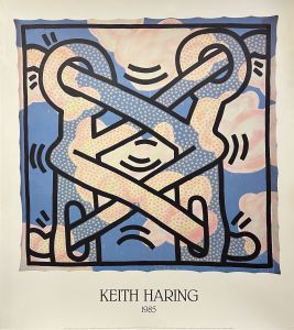 キース・ヘリング　1985年 ポスター／キース・ヘリング／(KEITH HARING 1985 Poster / Keith Haring)のサムネール