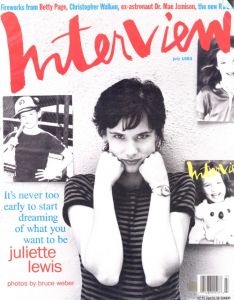 Interview Mgazine July 1993　Juliette Lewis photos by Bruce Weber／(Interview Mgazine July 1993 /)のサムネール
