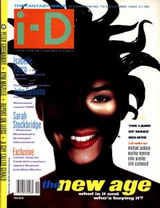 i-D MAGAZINE NOVEMBER  1989  No.75     "THE FANTASY ISSUE"のサムネール
