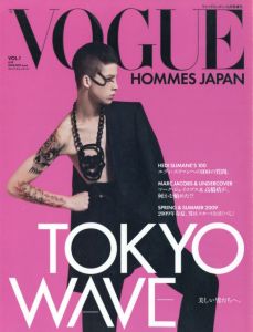 VOGUE HOMMES JAPAN VOL.1 A/W 2008-2009 10月号増刊 エディ・スリマンへの100の質問／編：斎藤和弘／(VOGUE HOMMES JAPAN VOL.1 A/W 2008-2009 Additional issue HEDI SLIMANE'S 100 / Edit: Kazuhiro Saito)のサムネール