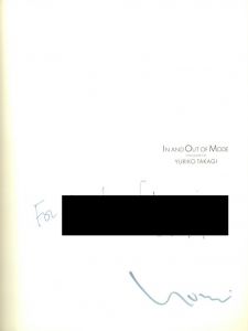 「IN AND OUT OF MODE / 写真：高木由利子　序文：小池一子」画像1
