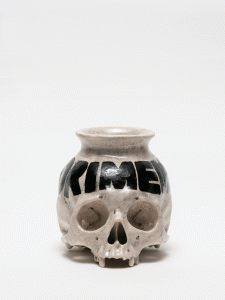 PAINTED SKULLPTURE 壺のサムネール