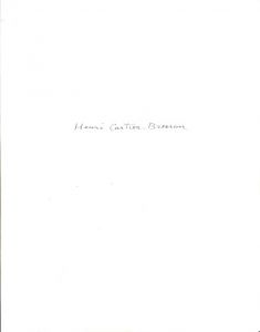 Henri Cartier-Bressonのサムネール
